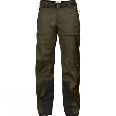 Pantalones Fjallraven Keb Eco-Shell Mujer Verde Oliva - Chile XWM478026